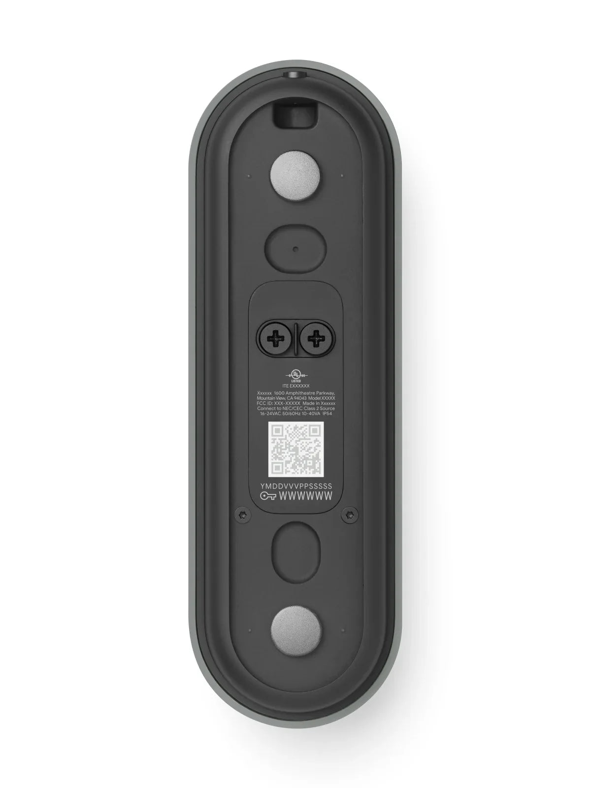 Google Nest Doorbell (Wired, 3rd Gen) - Video Doorbell Camera with 2K Video - Works with Google Home - With Gemini - Hazel