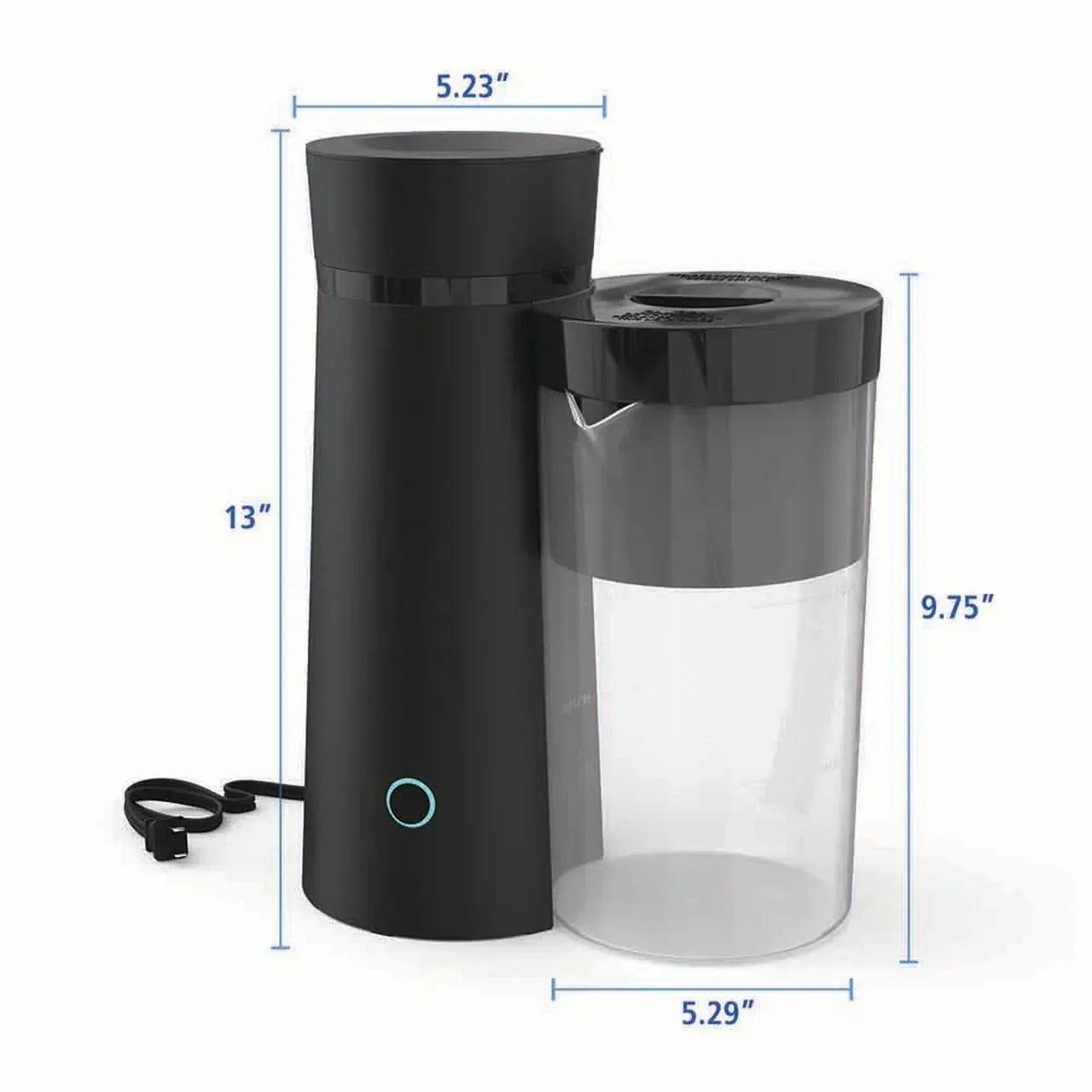 Mainstays 2-Quart Iced Tea and Iced Coffee Maker, 8-Cup