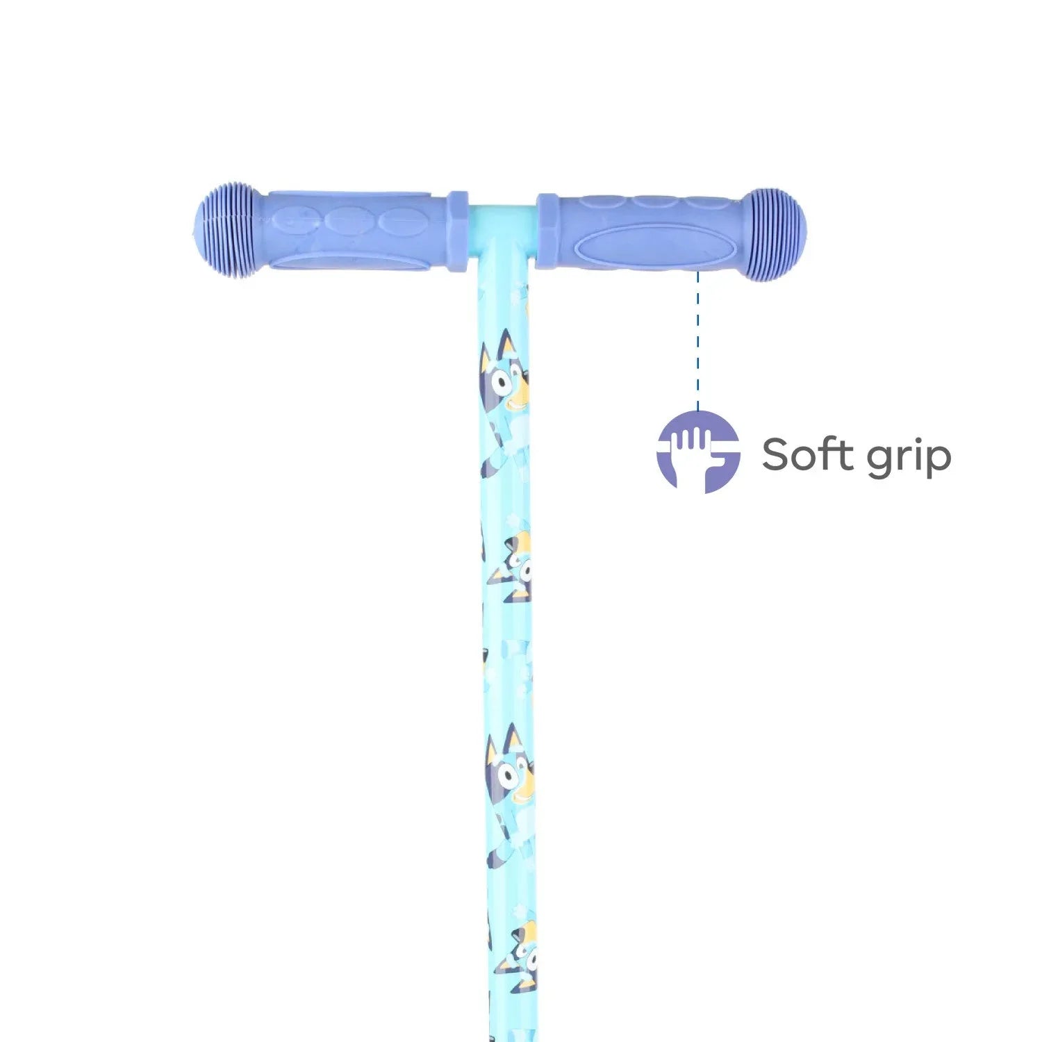 Bluey Light Up Wheel Tilt and Turn Toddler Scooter, 3 Wheel Kick Scooter for Kids Ages 3+, Blue - USA MEGA SHOP
