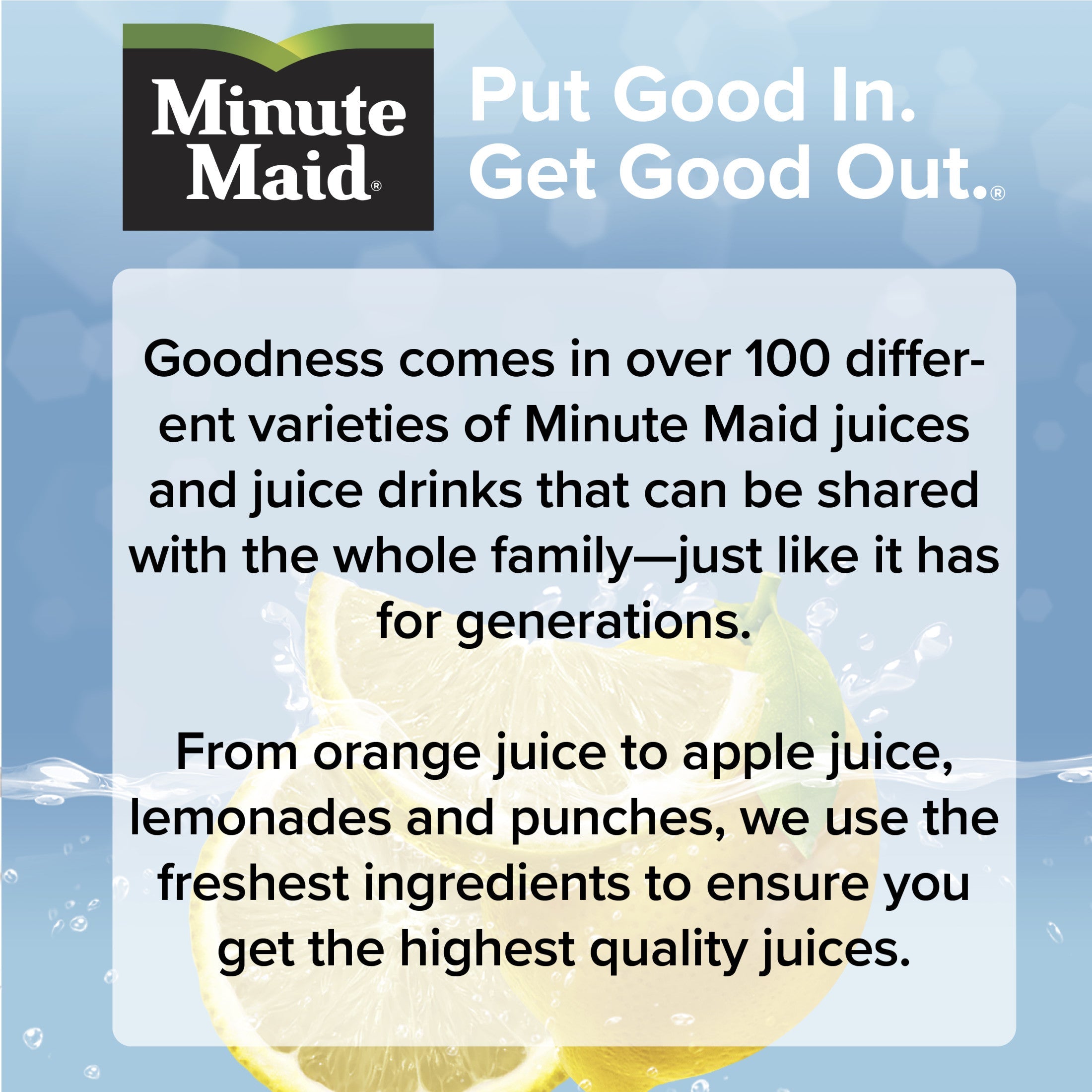 Minute Maid Lemonade Bottle, 2 Liters