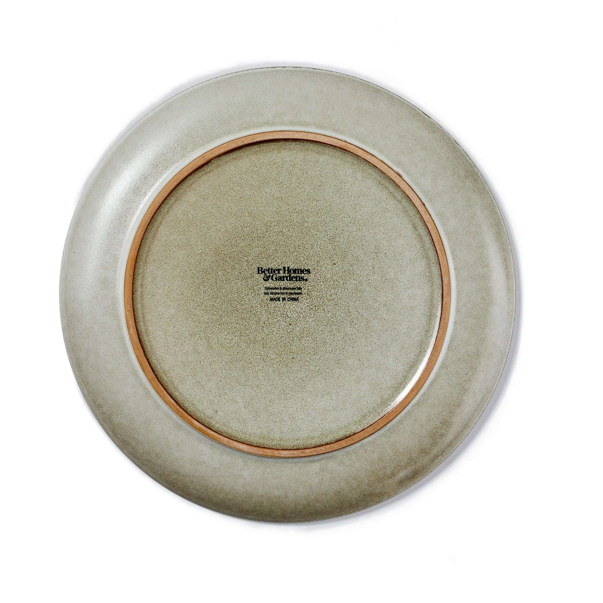 BETTER HOMES & GARDEN BANKS DINNER PLATE CREAM