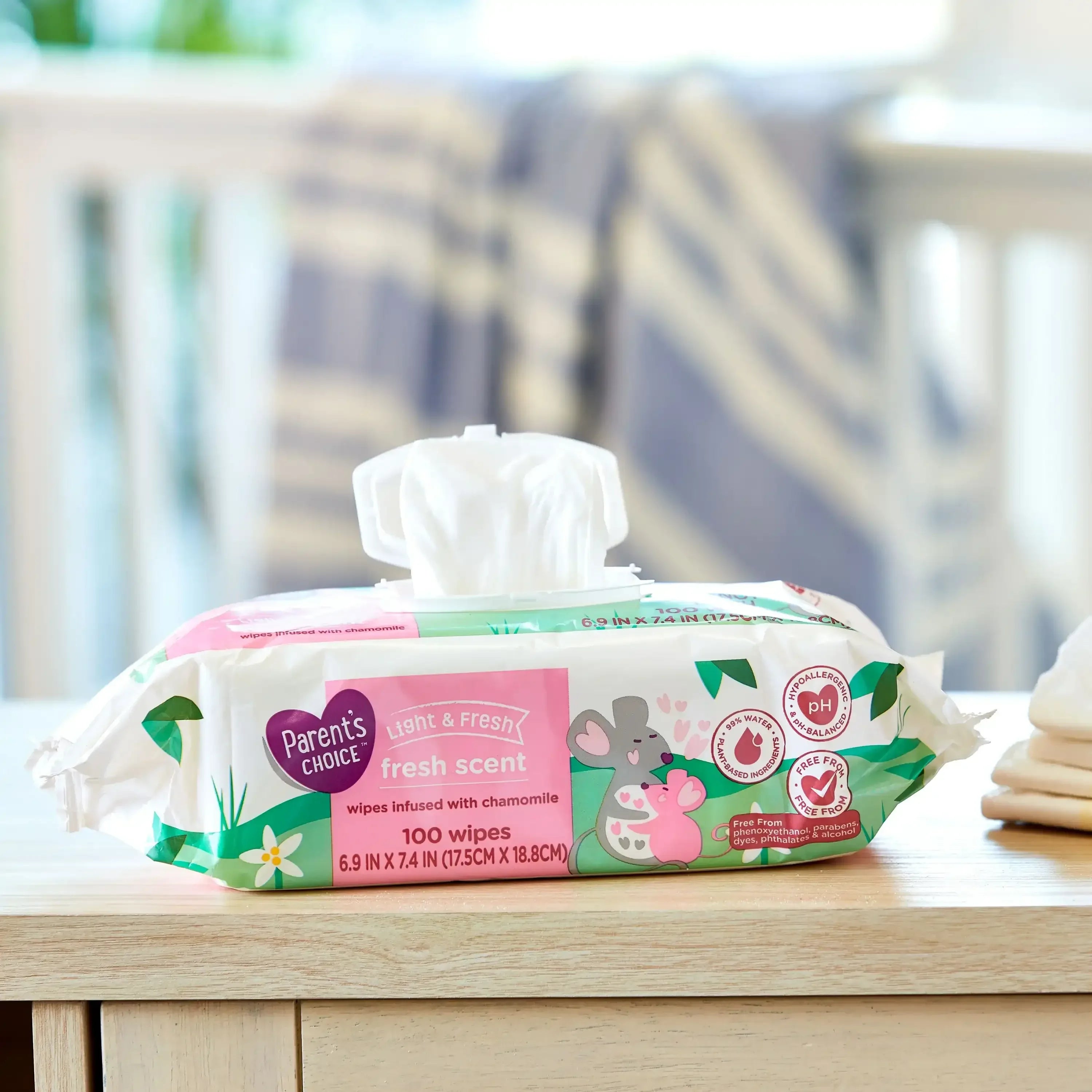 Parent's Choice Fresh Scent Baby Wipes - USA MEGA SHOP