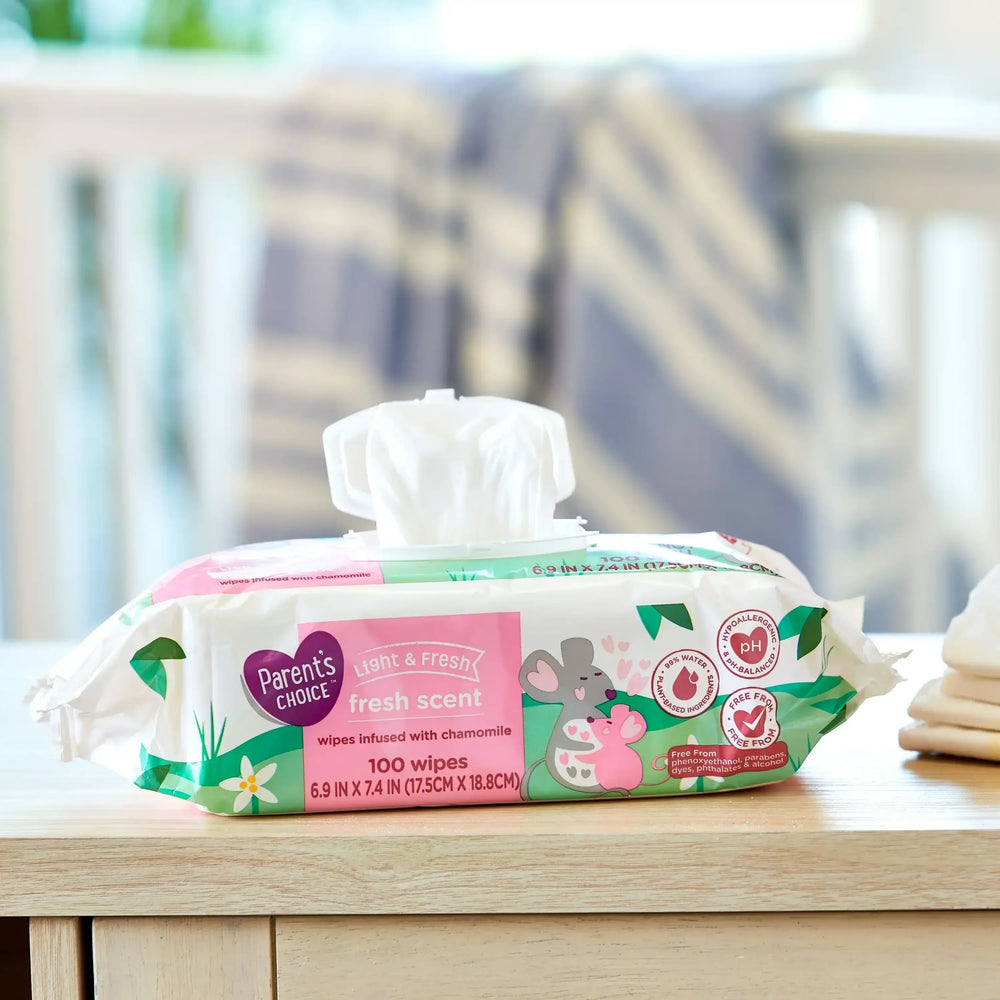 Parent's Choice Fresh Scent Baby Wipes - USA MEGA SHOP