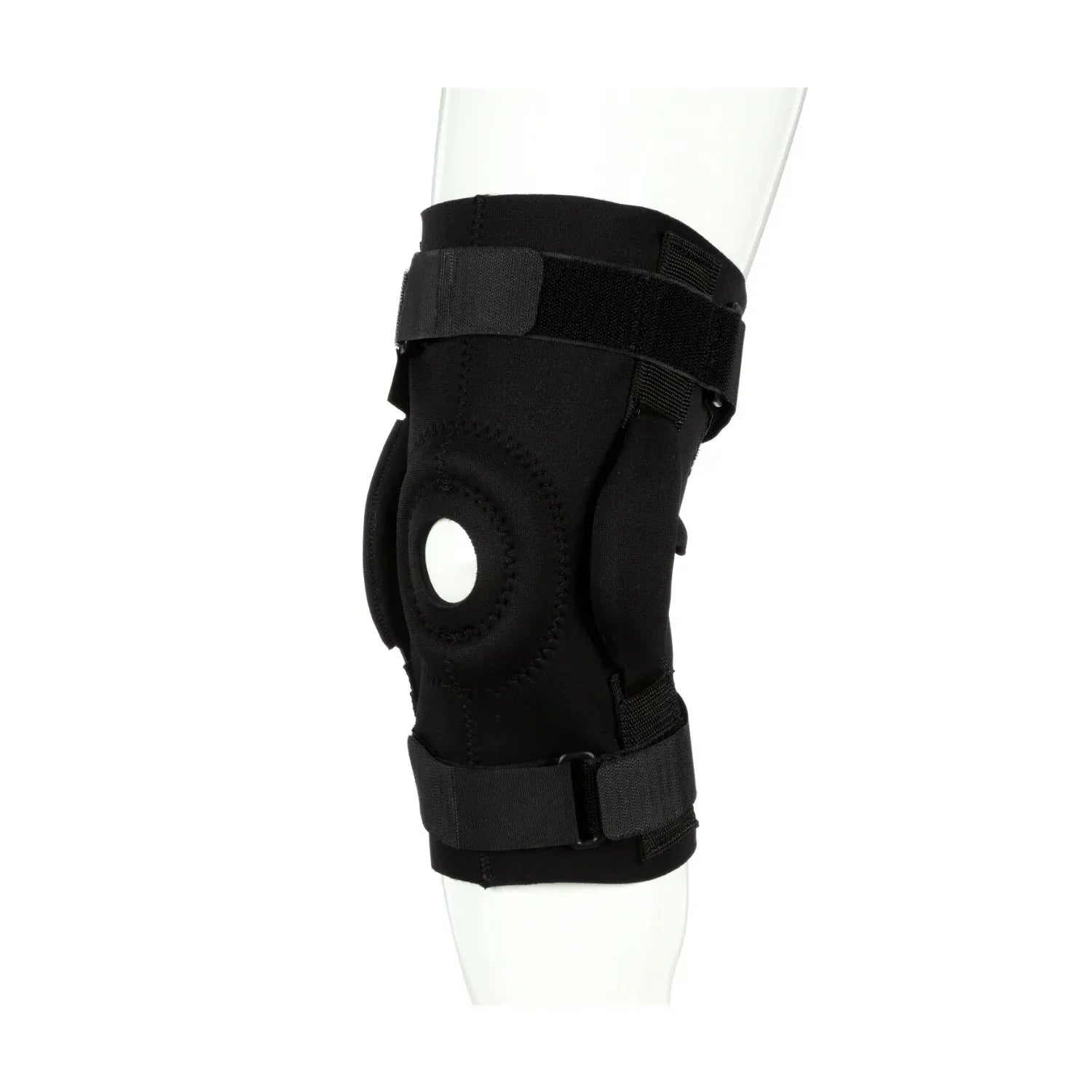ACE Brand Hinged Knee Brace, Adjustable, Black, 1/Pack