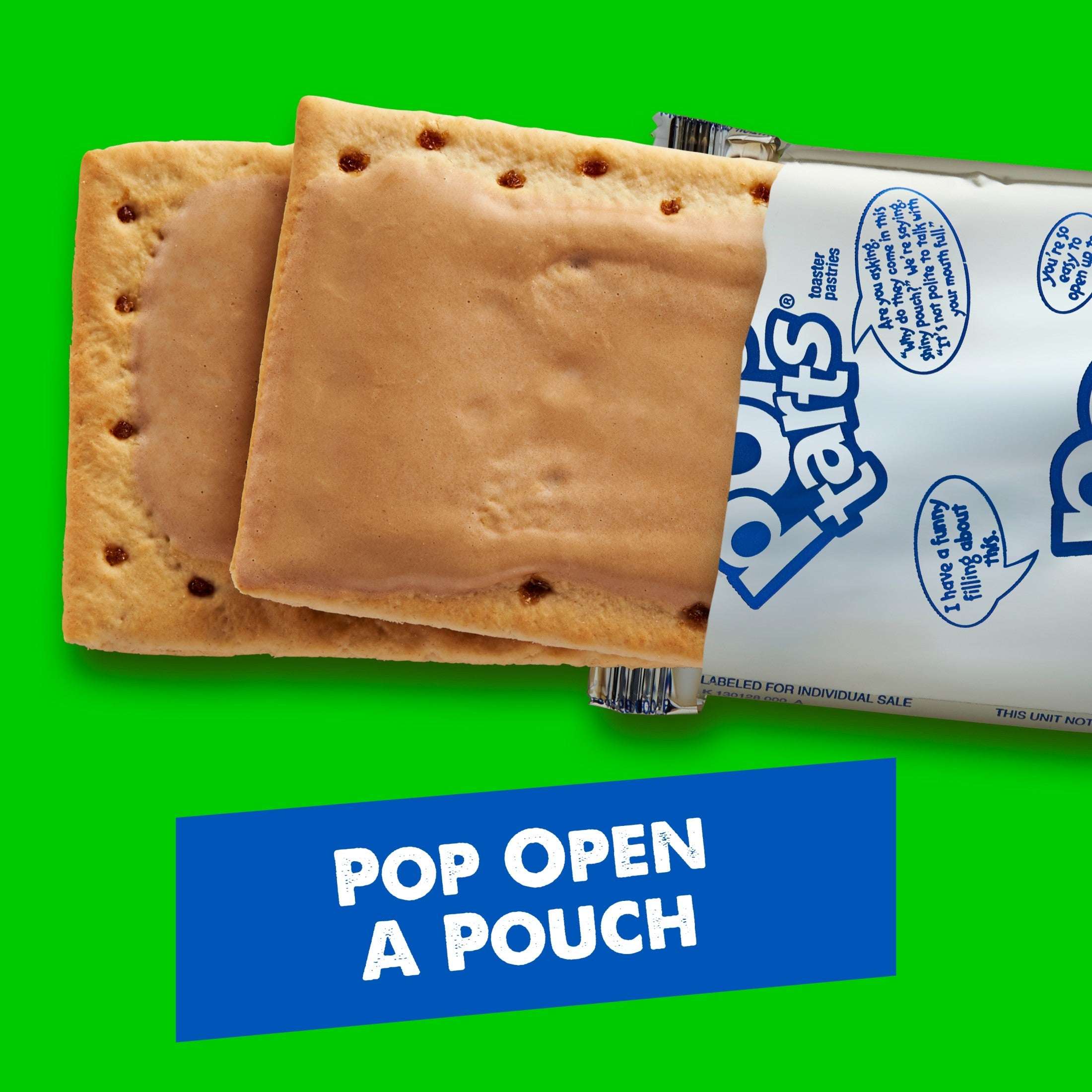 Pop-Tarts Frosted Brown Sugar Cinnamon Toaster Pastries, Breakfast Foods, Shelf-Stable, 13.5 oz (8 Count)