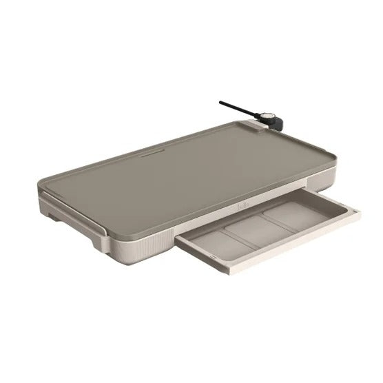 bella 12" x 22" XL Griddle with Warming Tray