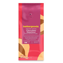 bettergoods ground coffee pouch, Chocolate Hazelnut medium roast, 12 oz