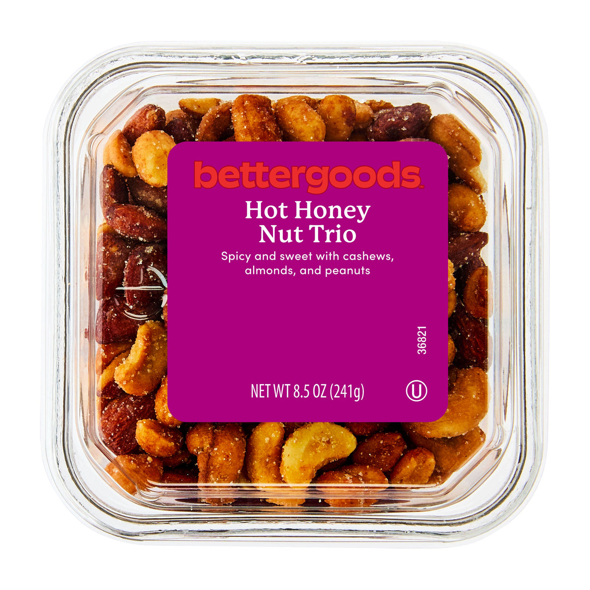 bettergoods Hot Honey Nut Trio, 8.5 oz Tub