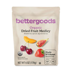 bettergoods Organic Dried Fruit Medley, 6 oz