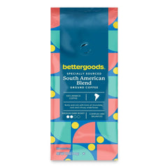 bettergoods Specialty Blend South American Ground Coffee, Medium Dark Roast, 12 oz