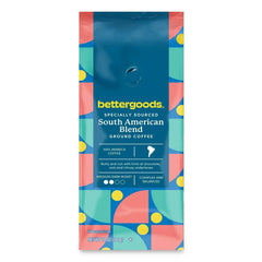 bettergoods Specialty Blend South American Ground Coffee, Medium Dark Roast, 12 oz - USA MEGA SHOP