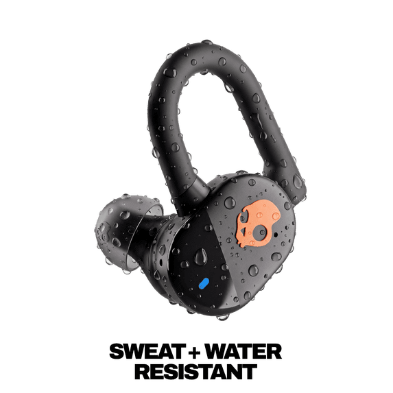 Skullcandy Push Play Active XT True Wireless Inner Ear Earbuds, Black