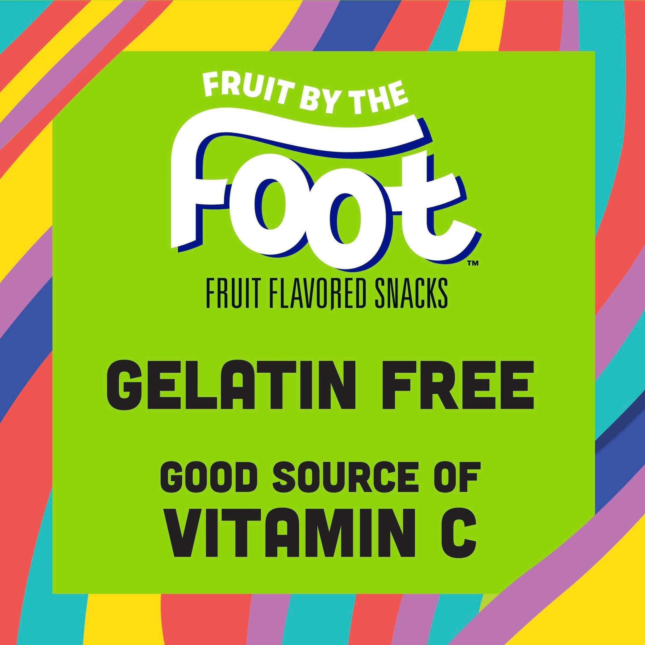 Fruit by the Foot Gluten Free Berry and Strawberry Fruit Flavored Snacks (18 Rolls)