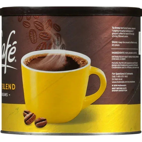 McCafe Breakfast Blend, Medium Roast, Ground Coffee, 12 oz