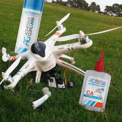 Adhesive Guru -Premium Cyanoacrylate Super Glue (1.7 oz - 6.76 fl oz) for Woodworking, Plastic, Metal, Leather, DIY, Ceramic & Craft | Instant Bond