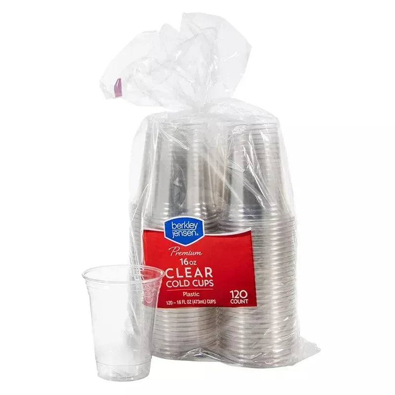Berkley Jensen 16-Oz. Plastic Cold Cups, 120 ct.