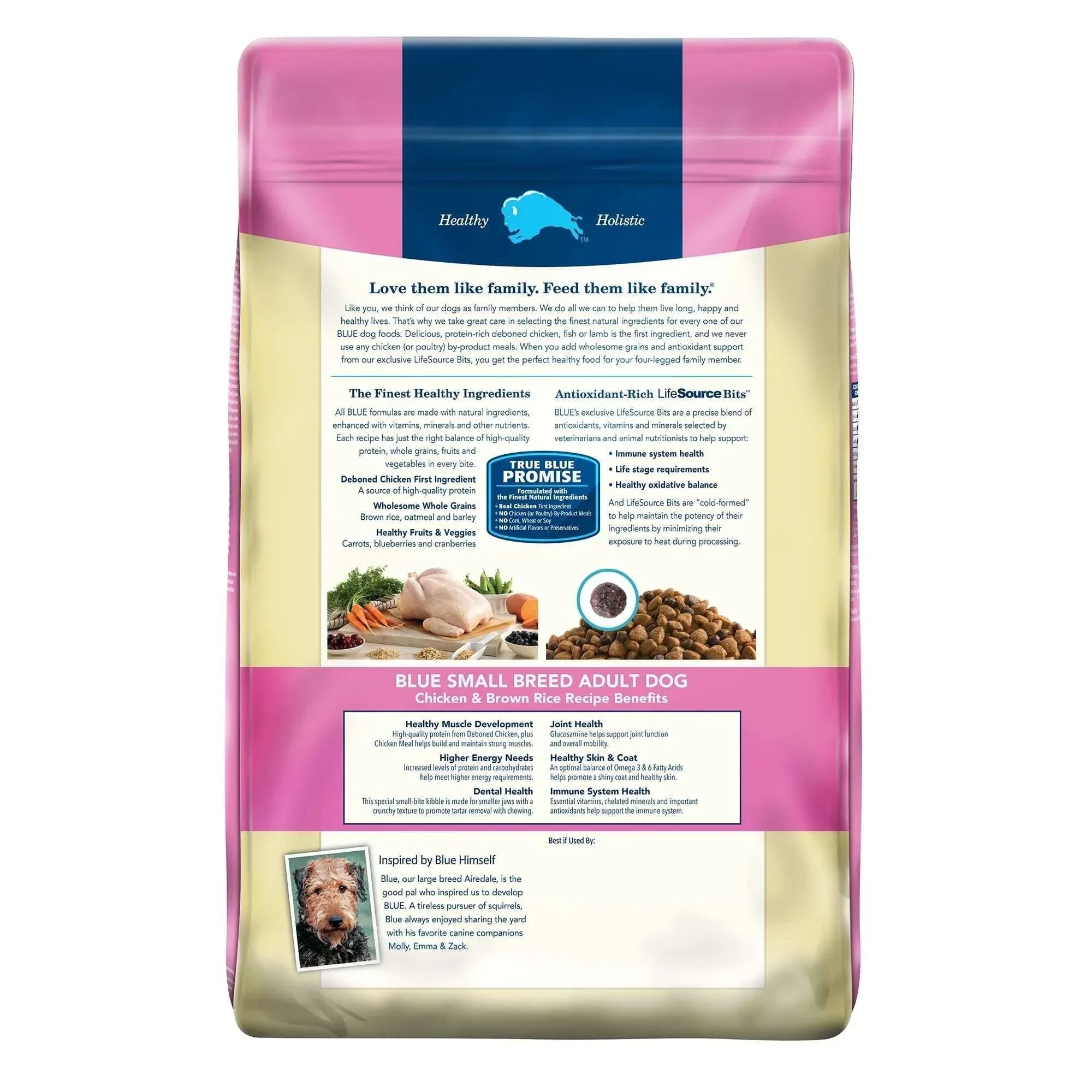 Blue Buffalo Life Protection Formula Small Breed Dry Dog Food Chicken & Brown Rice