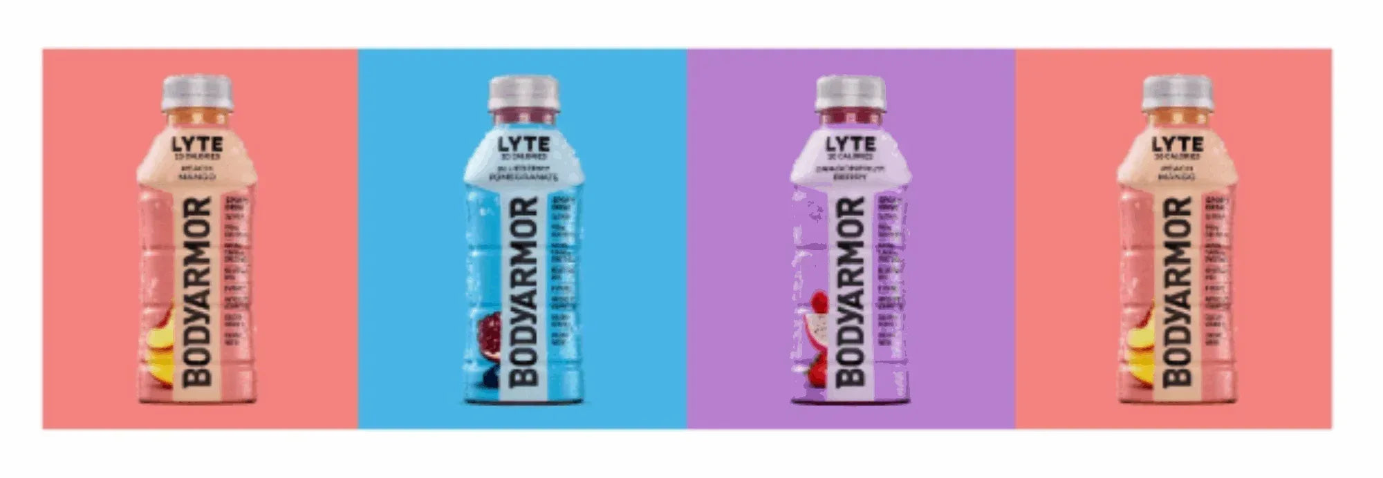 BODYARMOR Lyte SuperDrink, Variety Pack, 20 fl oz, 18-count