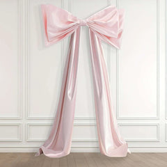 Large Satin Decorative Bow, Pink, 85", Valentine's Day by Way To Celebrate