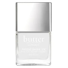 butter LONDON Mini Patent Shine 10x nail lacquer, milky white shade bottle