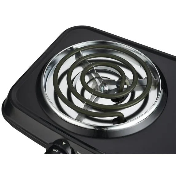 Mainstays Portable Double Burner and Hot Plate, 120V~ 1800W