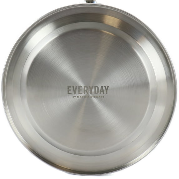 Martha Stewart Everyday Everyday Lily Pond 2.2 Quart Stainless Steel Tea Kettle in Coral