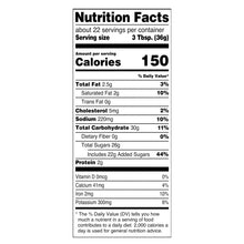 Nutrition Facts close-up for hot cocoa mix: 150 calories per serving