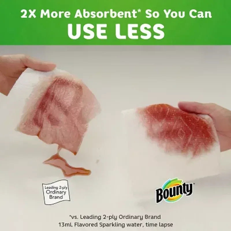 Bounty Select-A-Size Paper Towels, White (105 Sheets/Roll, 12 Rolls)