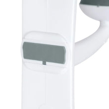 White over-the-door rubber grip hook with gray non-slip pad