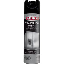 Weiman stainless steel cleaner and polish aerosol can