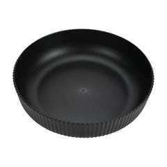 (4 pack) Mainstays - Black Eco-Friendly Recycled Plastic Dinner Bowl, 43-Ounce
