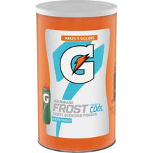 Gatorade Thirst Quencher powder canister, orange Frost Freeze label