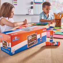 Elmer's all-purpose school glue sticks 60-pack box with loose sticks