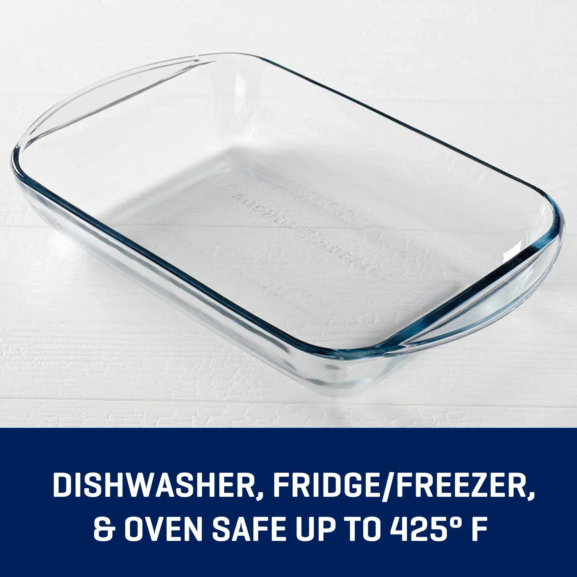Anchor Hocking Glass 9" by 13" Baking Dish, 3 Quart - USA MEGA SHOP