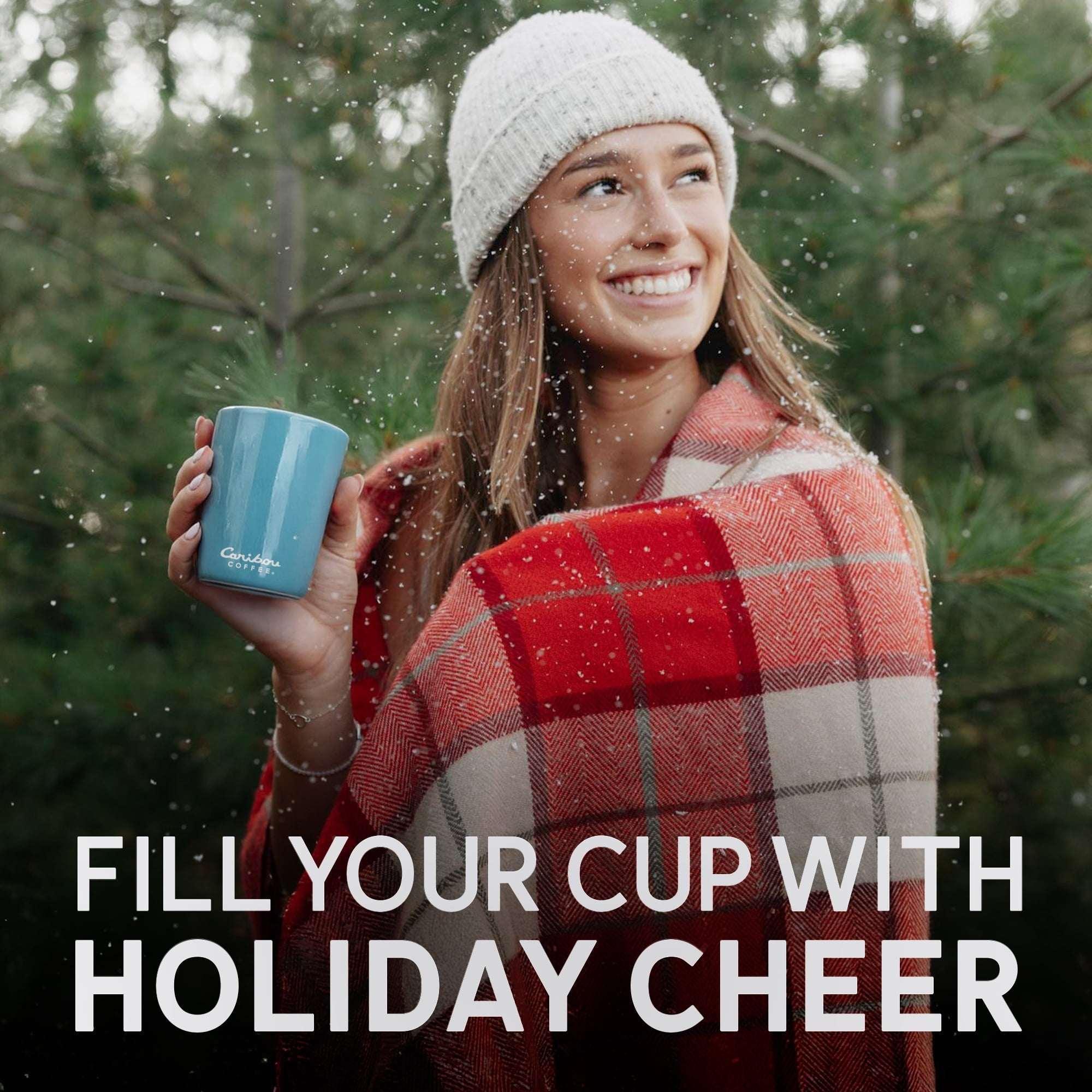 Caribou Coffee Caribou Blend Premium Medium Roast Whole Bean Coffee, Arabica, 12 oz