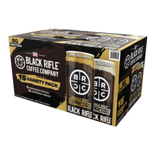 Black Rifle Coffee Company 15-can variety pack with espresso mocha and espresso cream