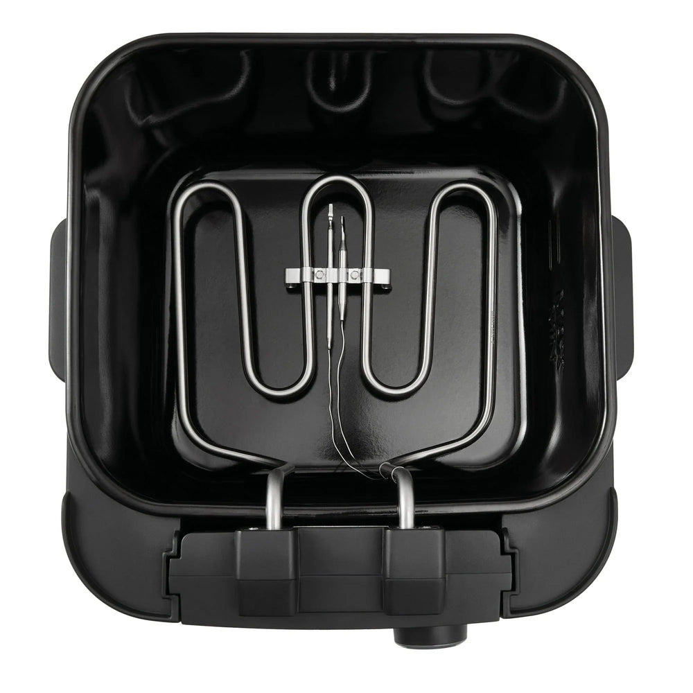 Mainstays 4L Electric Deep Fryer, Matte Black, Stainless Lid, 1800W - USA MEGA SHOP