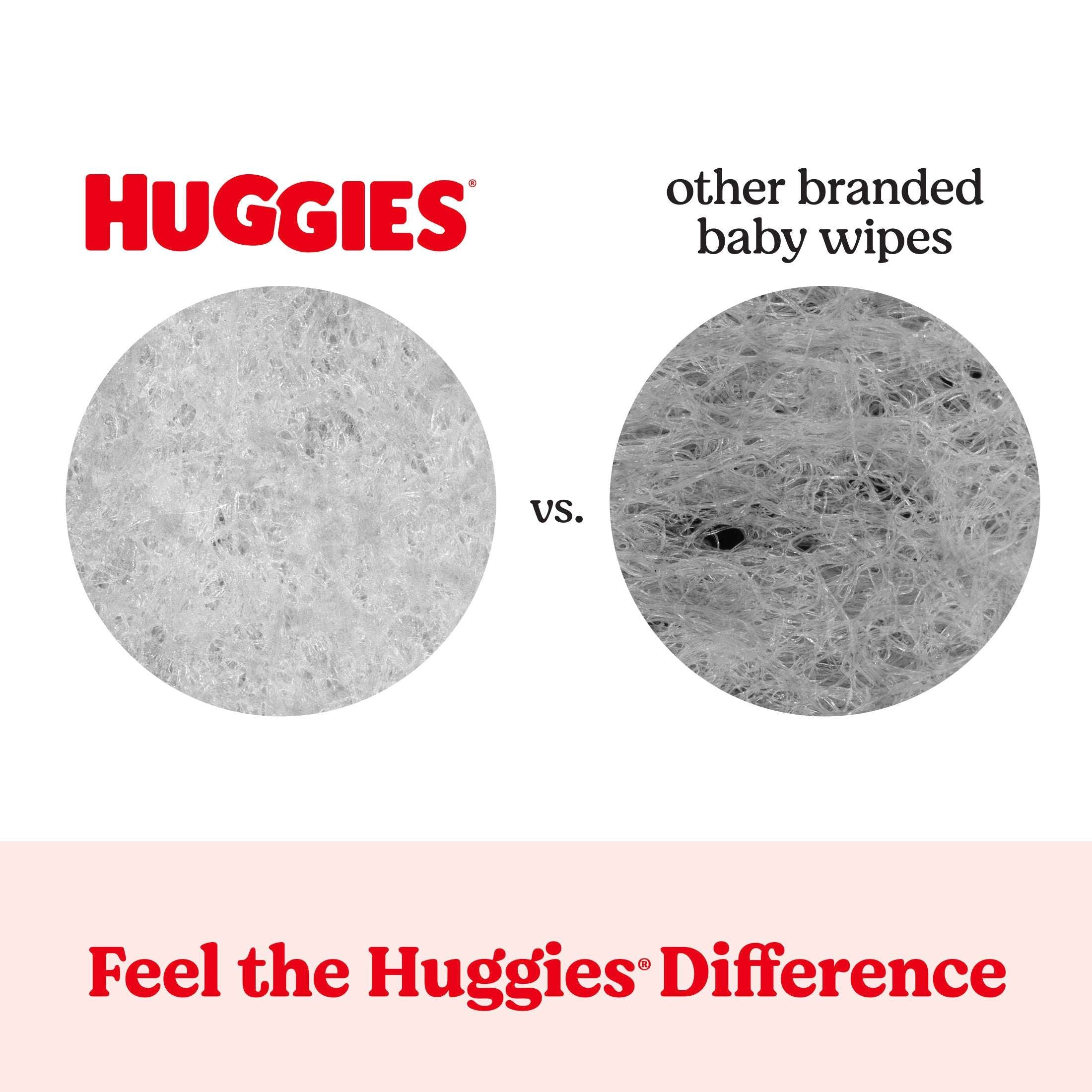 Huggies Simply Clean Unscented Baby Wipes, 1 Pack, 64 Total Count (Select for More)