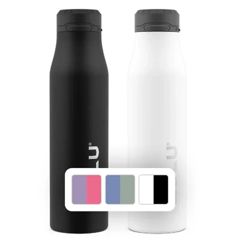 ZULU 26 Oz. Stainless Insulated Water Bottle, 2 Pack (Assorted Colors)