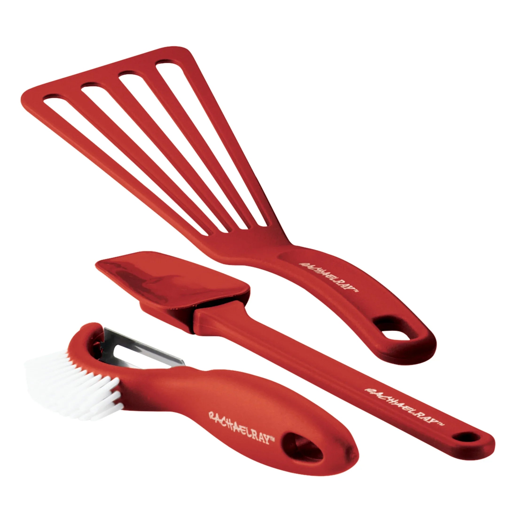 Rachael Ray 15 Piece Hard Enamel Nonstick Pots and Pans Set