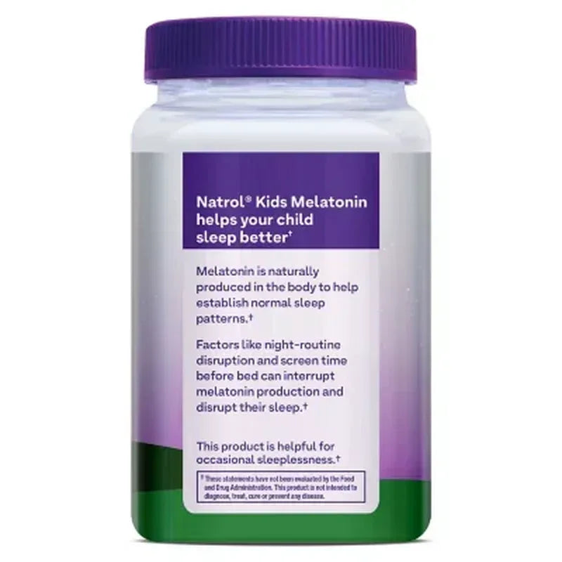 Natrol Kids Melatonin Gummies 1mg - Sleep Support, Drug Free