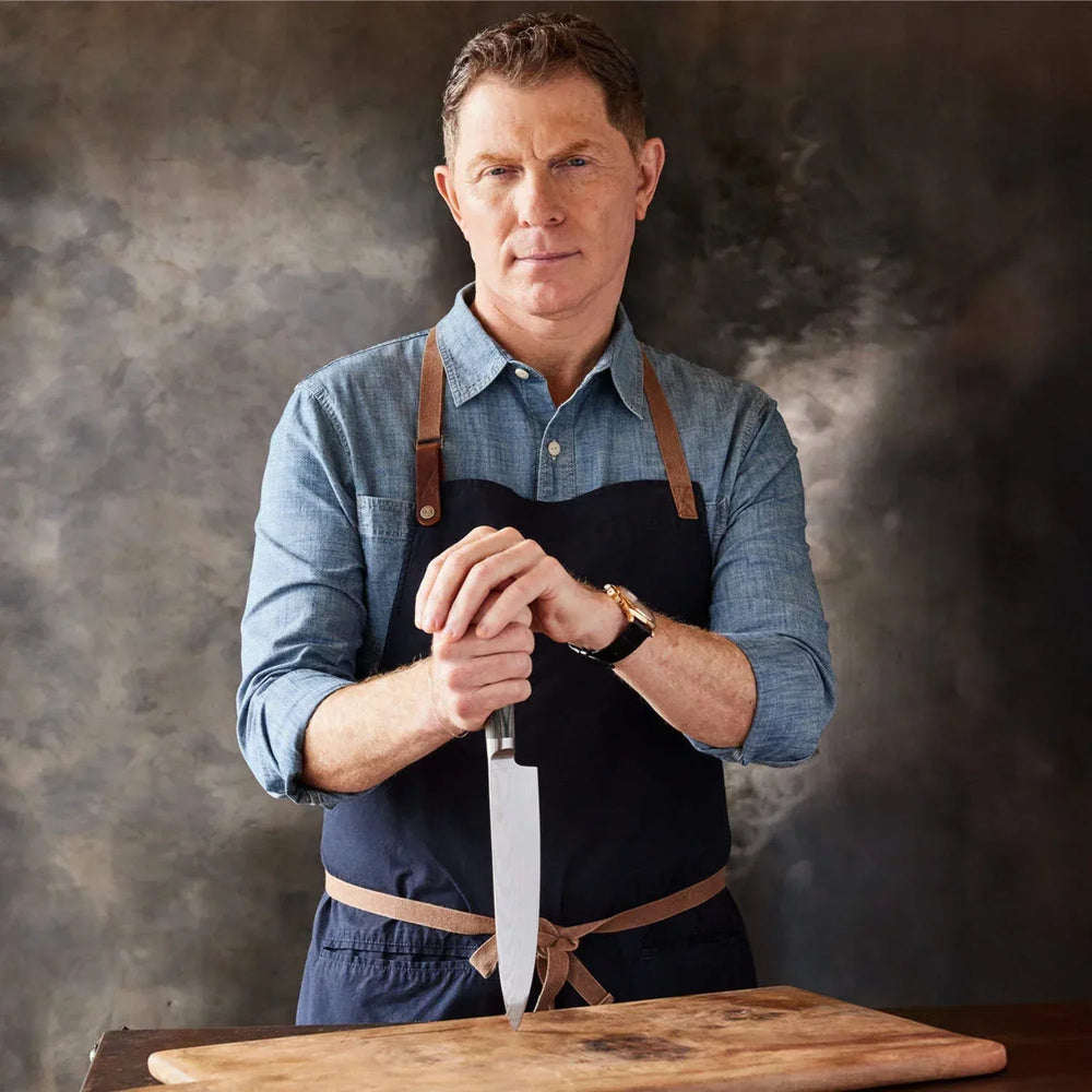 GreenPan Bobby Flay 3 Piece Knife Set, Pairing, Utility & Chef‚Äôs Knife, Stainless Steel, Wood Handle - USA MEGA SHOP