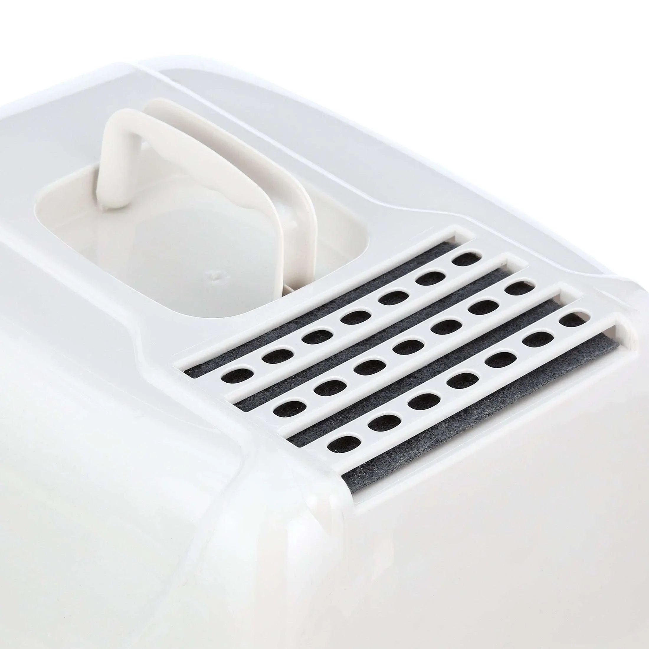 Van Ness Pets Odor Control Large Enclosed Cat Litter Box, Hooded, Pearl - USA MEGA SHOP