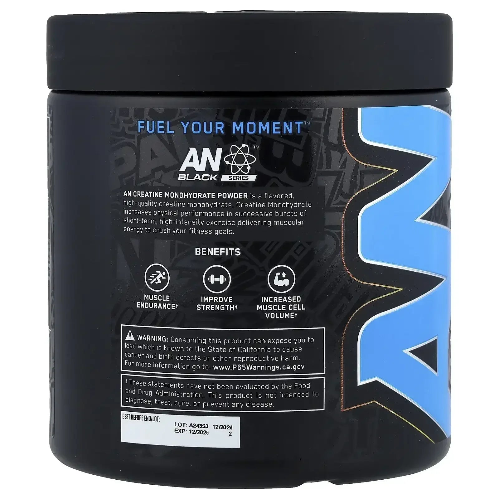ABE, Creatine Monohydrate, Micronized Powder, Blue Raspberry, 10.58 oz (300 g)