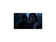 PlayStation 5 game screenshot: woman faces camera, other character behind