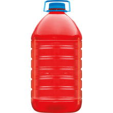 Hawaiian Punch 1-gallon bottle in red showing molded side ridges