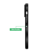 Black slim phone case with wavy edge and side button cutouts