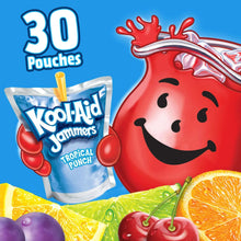 Kool-Aid Jammers Tropical Punch 30-pack drink pouch with mascot graphic