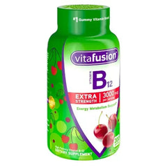 Vitafusion Extra Strength B12 Vitamin Gummies, 3000 Mcg, Cherry (200 Ct.)