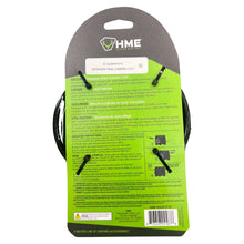 HME Defender trail camera cable lock back packaging with specs